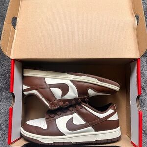 Nike Brown and White Sneakers